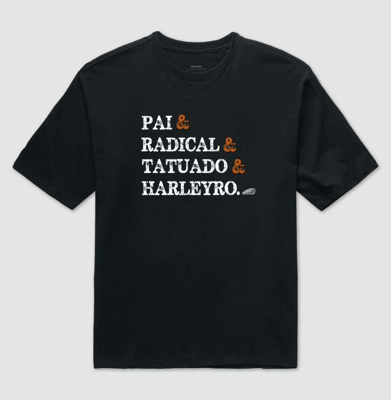 Pai Radical Tatuado Harleyro