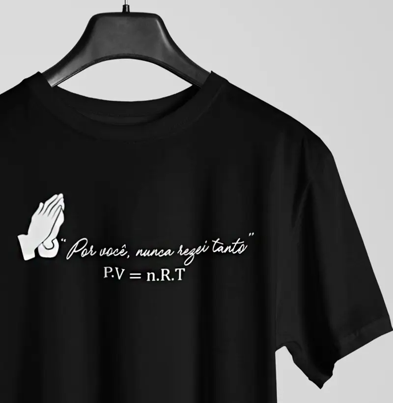 Camiseta - "Por você"