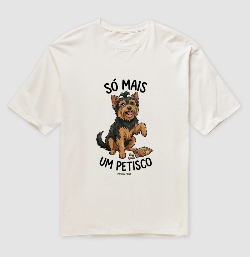 CAMISETA OVERSIZED YORKSHIRE PETISCO