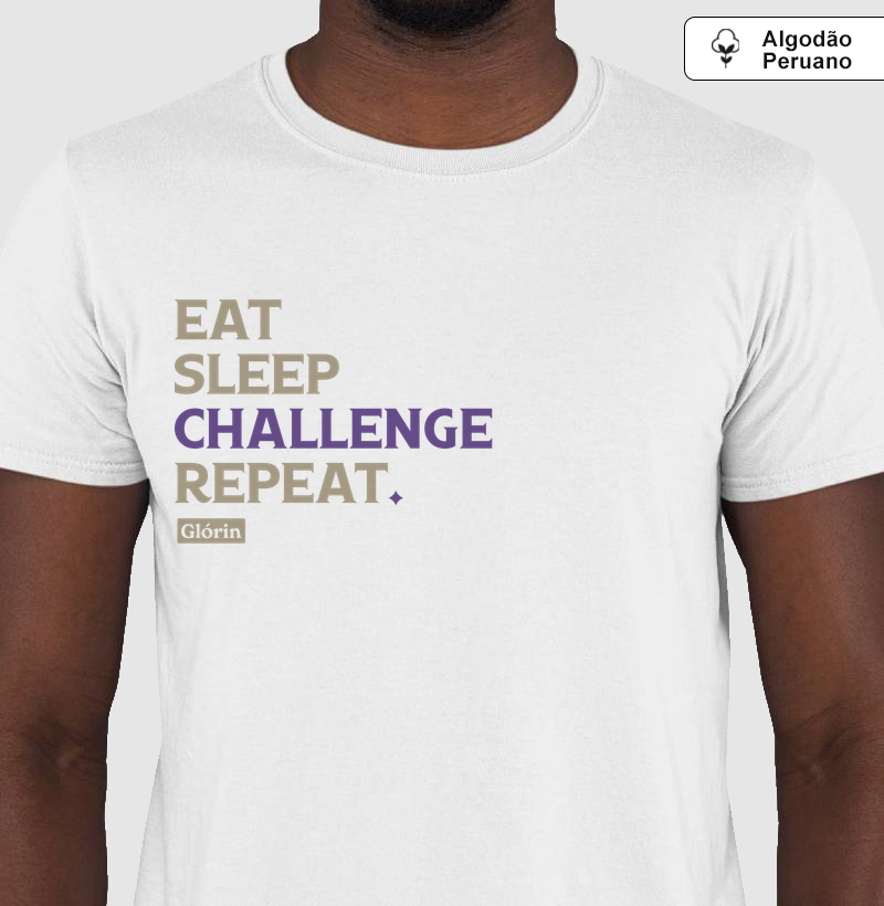 Daily Challenge - Camiseta Algodão Peruano
