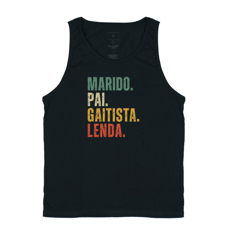 MARIDO. PAI. GAITISTA. LENDA