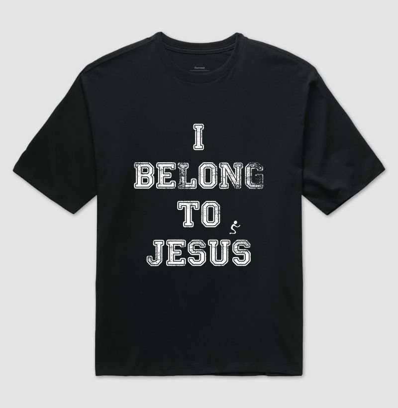 Camiseta Oversized | I Belong To Jesus