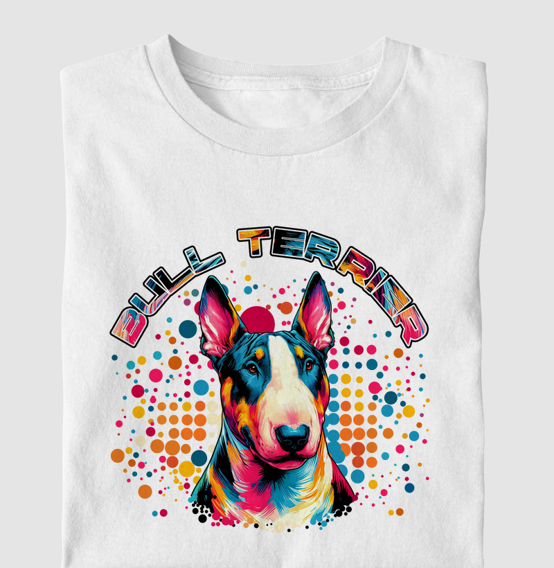 Bull Terrier Pop Art