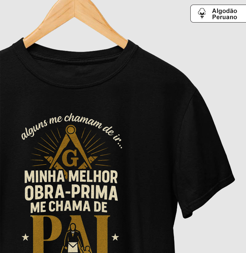 Camiseta Algodão Peruano Venerável Pai - Mr. GADU 9