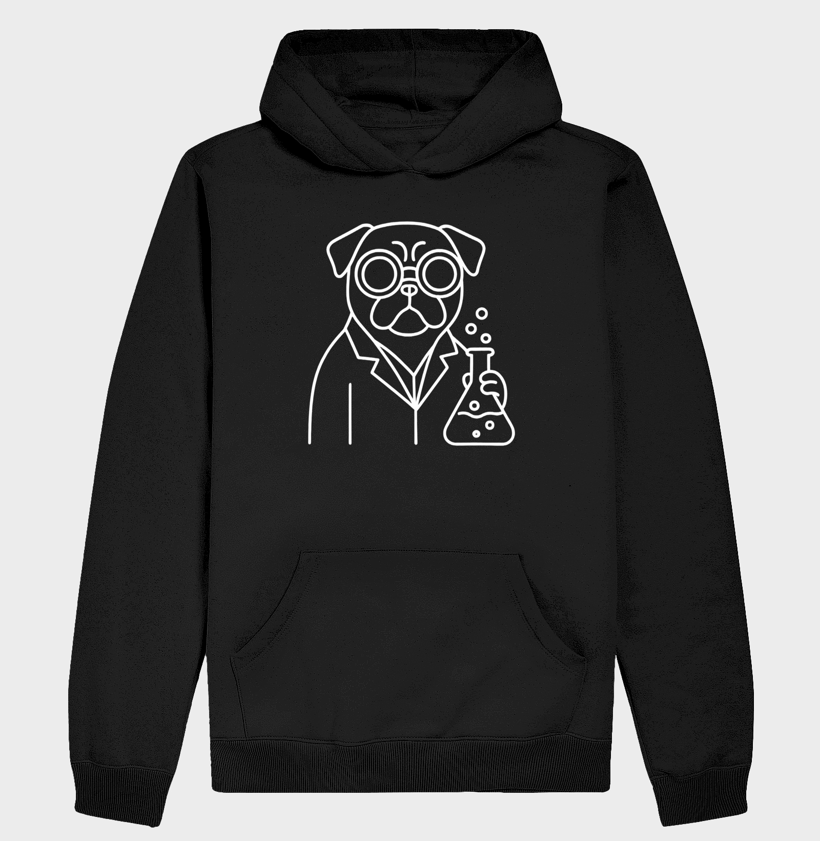 Pug Cientista