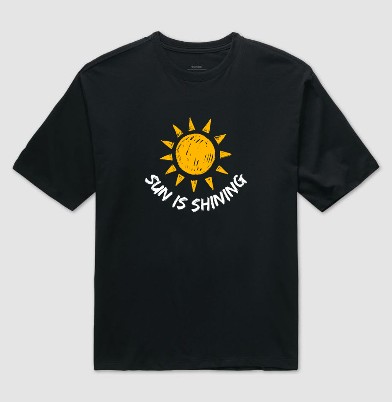 Sun is shining