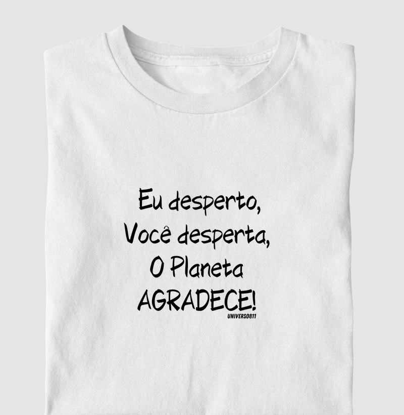 O planeta agradece