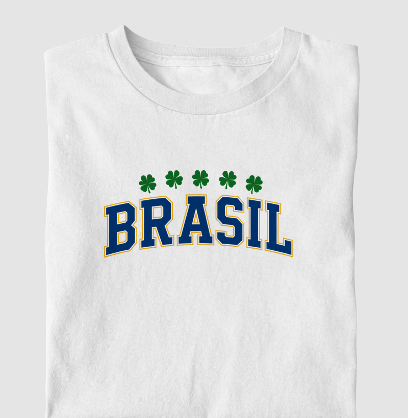 Camiseta Brasil Trevo da Sorte