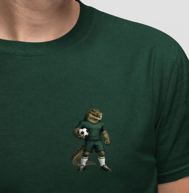 Camiseta Crocodilo Futebolista 
