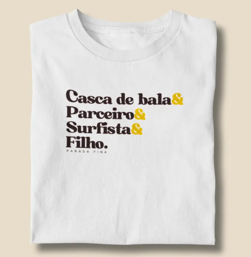 Casca de bala, parceiro, surfista, filho