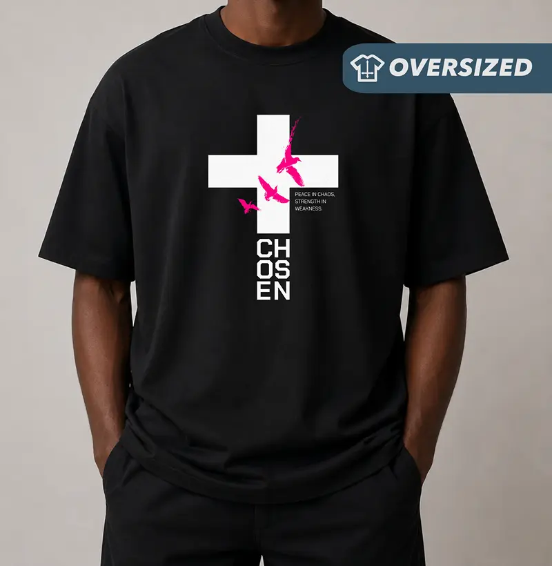 Camiseta Oversized Chosen - Camiseta Oversized