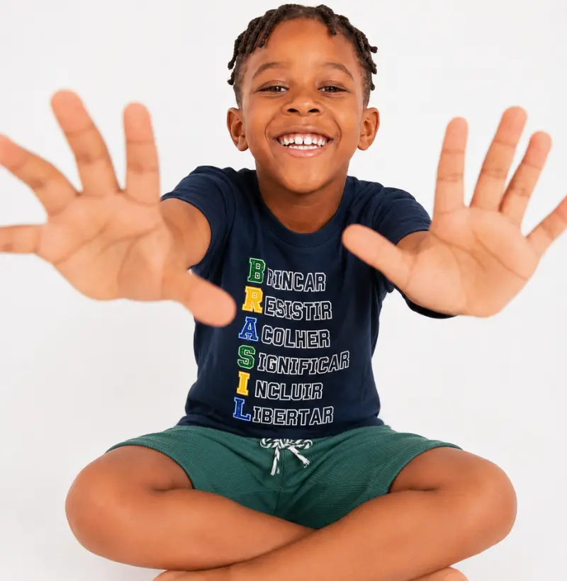 Camiseta Mini | Brasil
