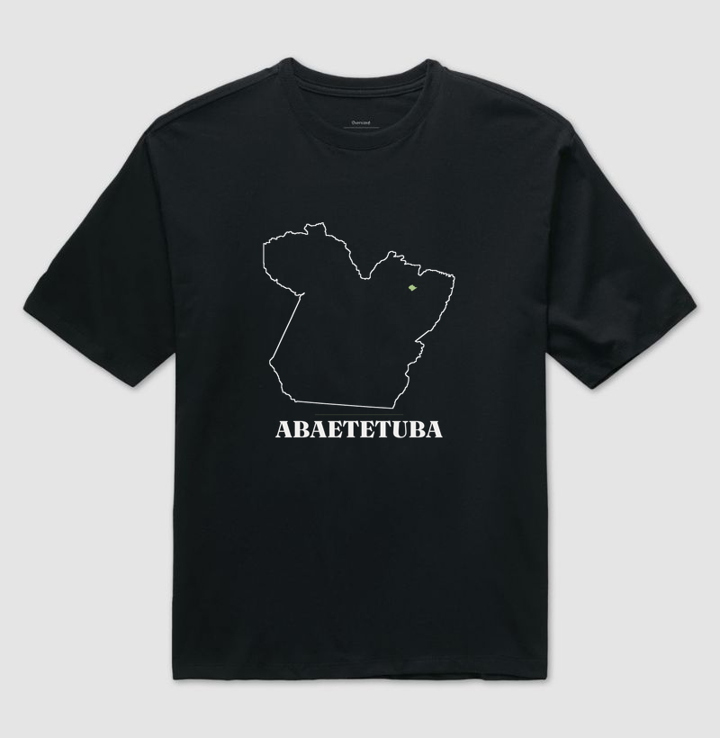 Abaetetuba | Traço PA - Camiseta Oversized