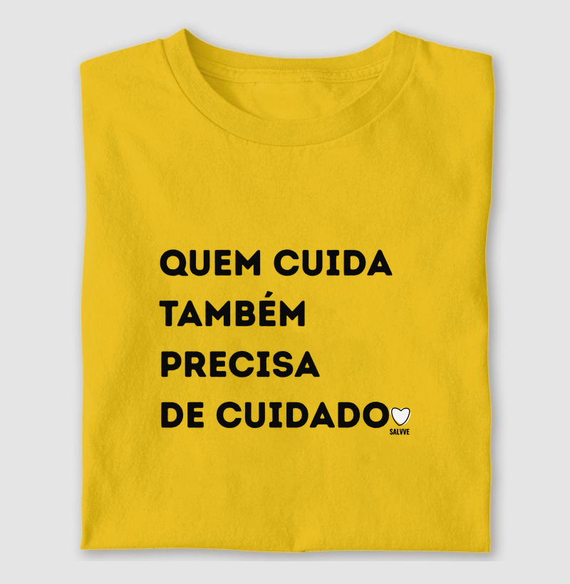 Quem cuida também precisa de cuidado