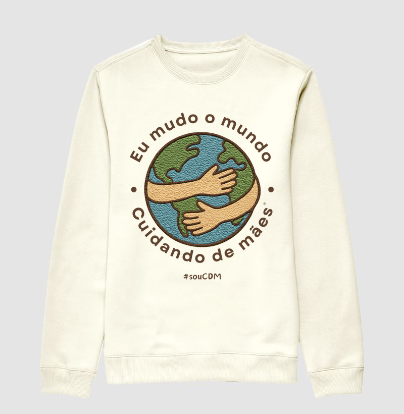 Eu mudo o mundo cuidando de mamães