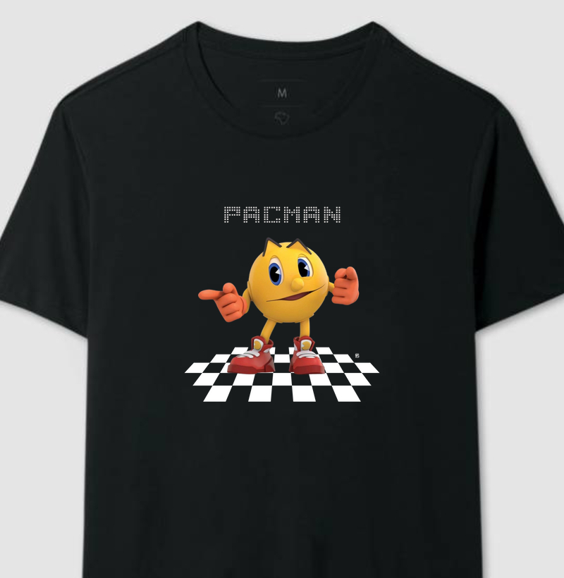 Camiseta Pacman