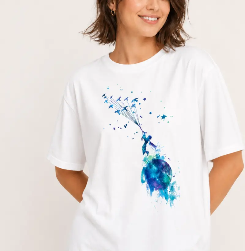 Camiseta | Voar - Pequeno Príncipe 