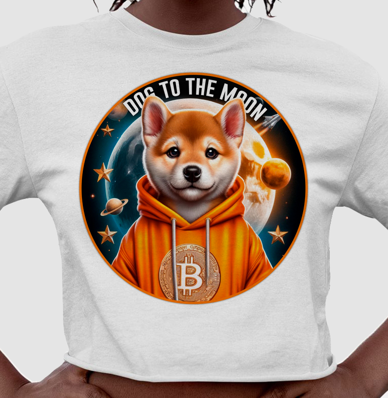 Cropped DOG THE MOON