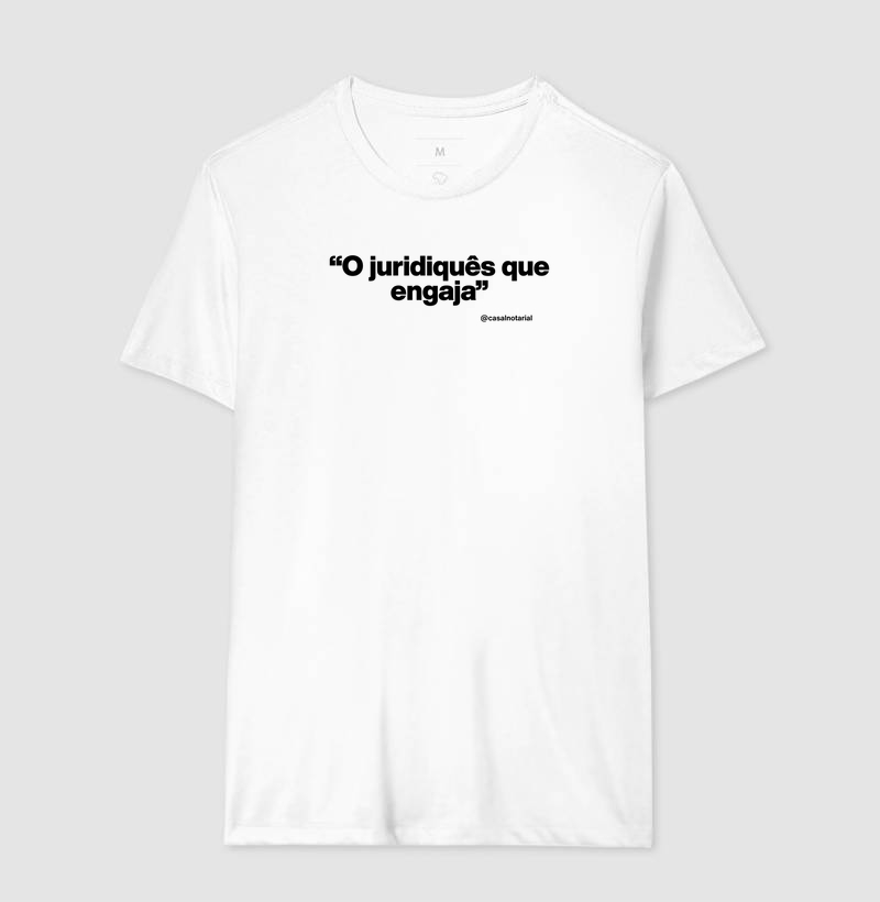 Camiseta o juridiques que engaja
