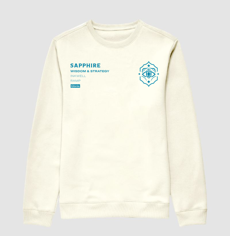 Sapphire Ink - Pocket - Suéter Moletom