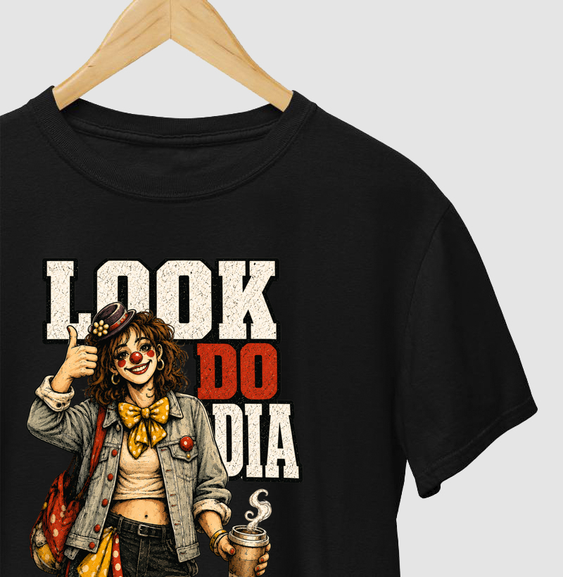 camiseta | look de palhaça