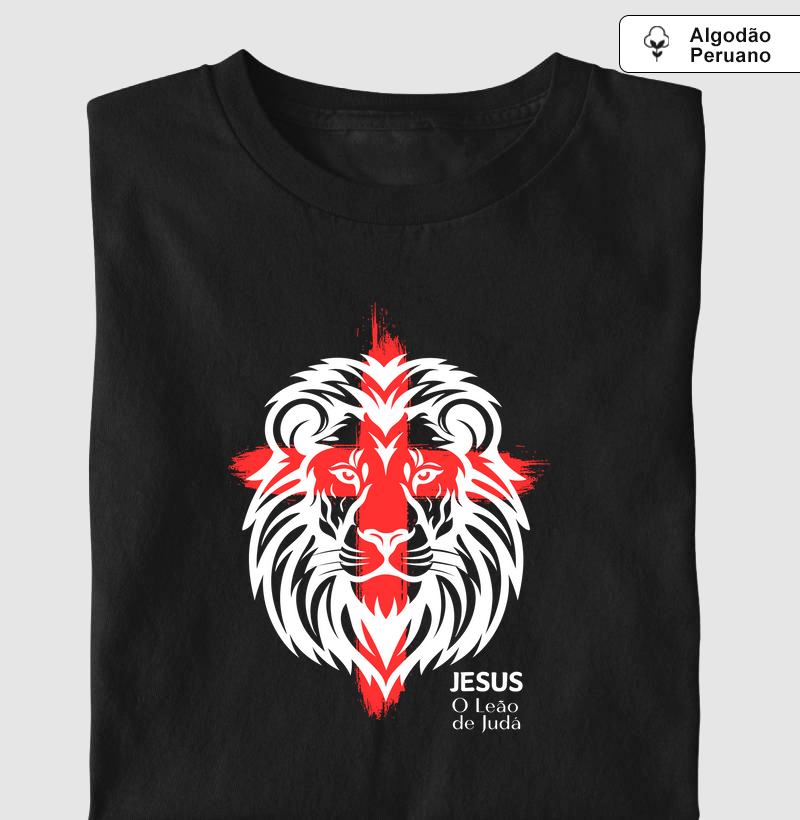 Camiseta Premium - O leão de judá