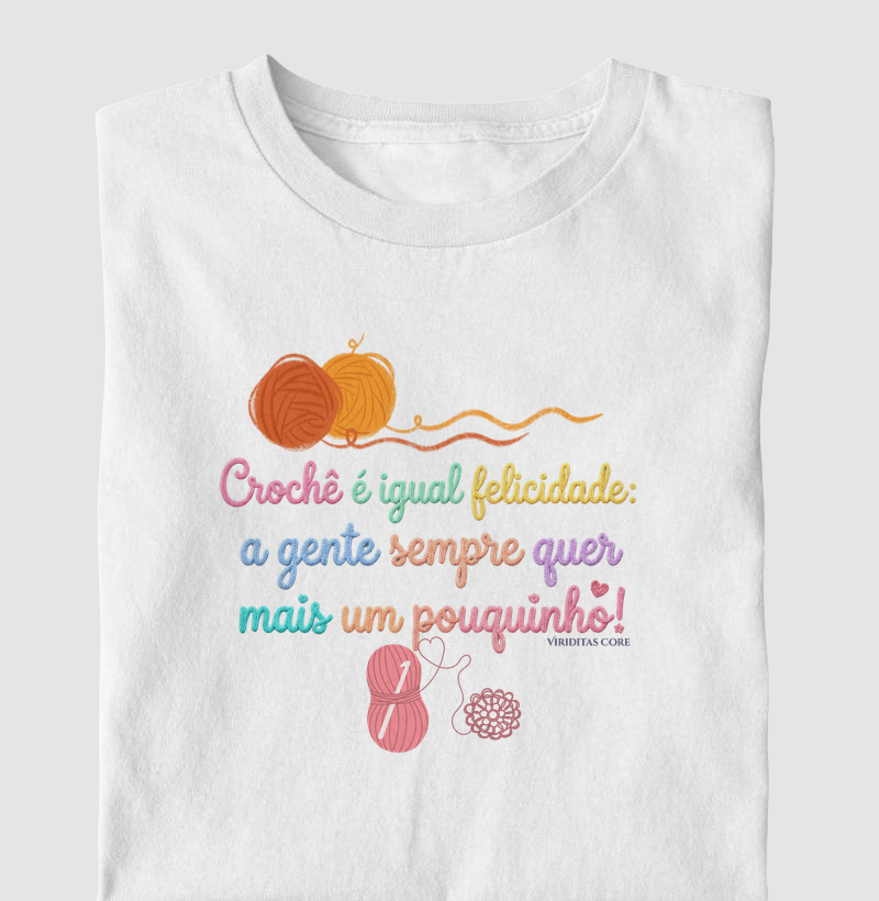 Crochê é felicidade