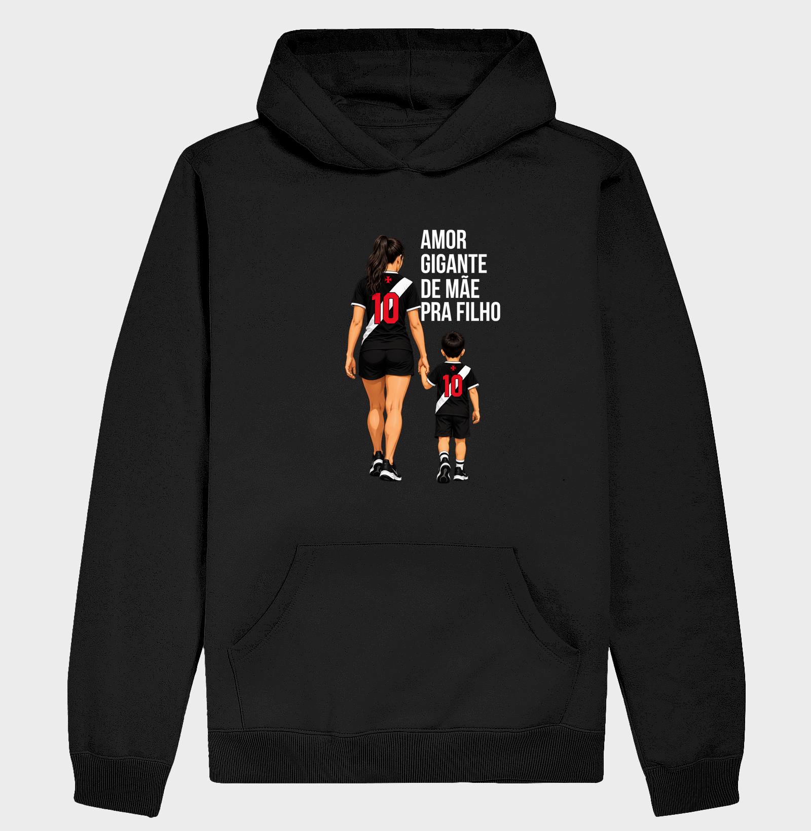 AMOR GIGANTE DE MÃE PRA FILHO - Hoodie Moletom