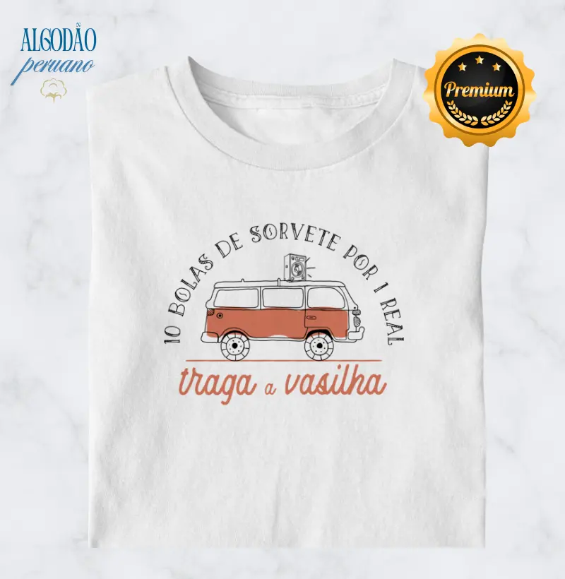 10 Bolas de Sorvete por 1 Real: Traga a Vasilha