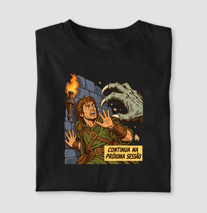 CONTINUA NA PRÓXIMA SESSÃO - Camiseta