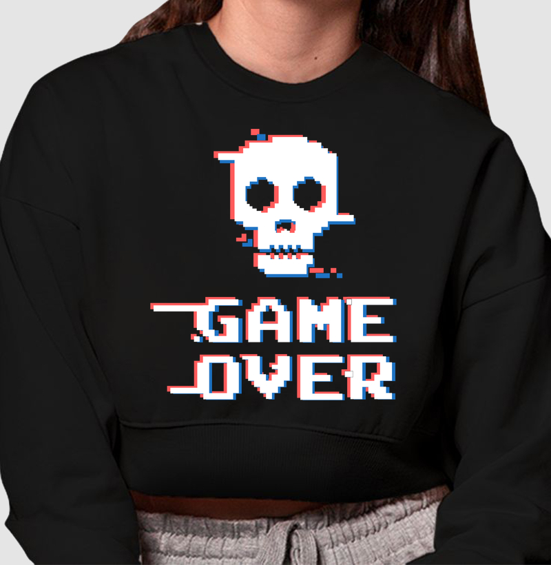 GAME OVER SKULL – Think Tee