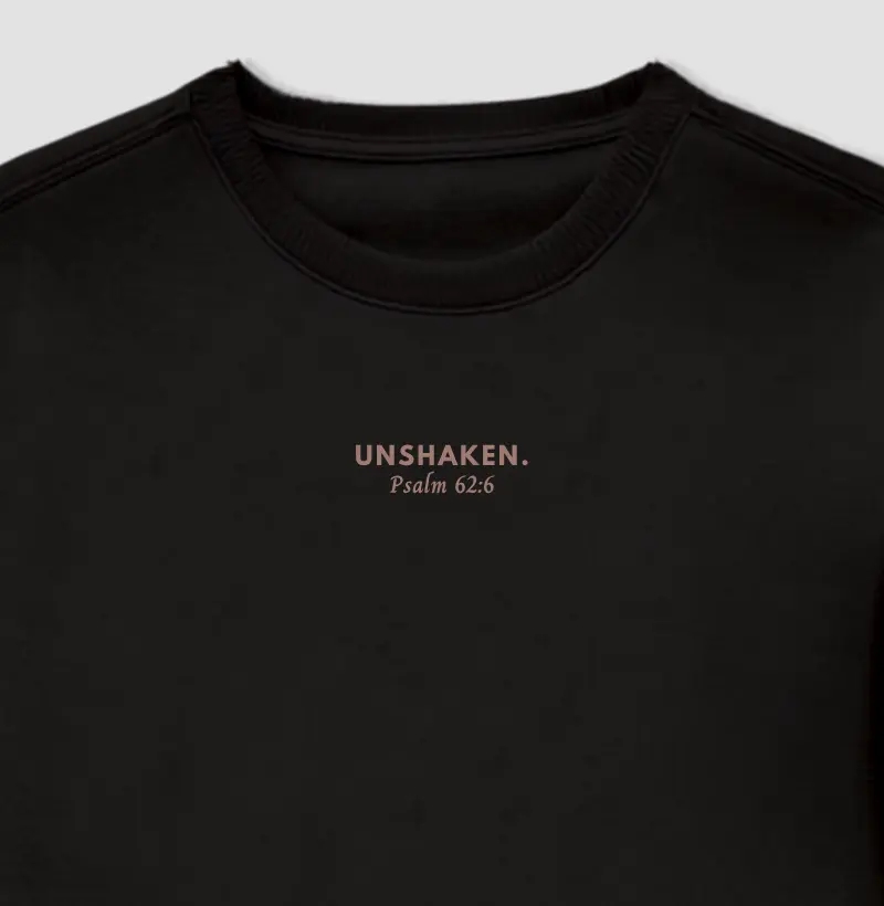 Unshaken. | Psalm 62:6