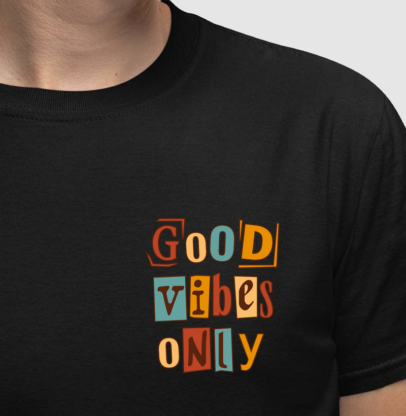 Camiseta Good Vibes Only
