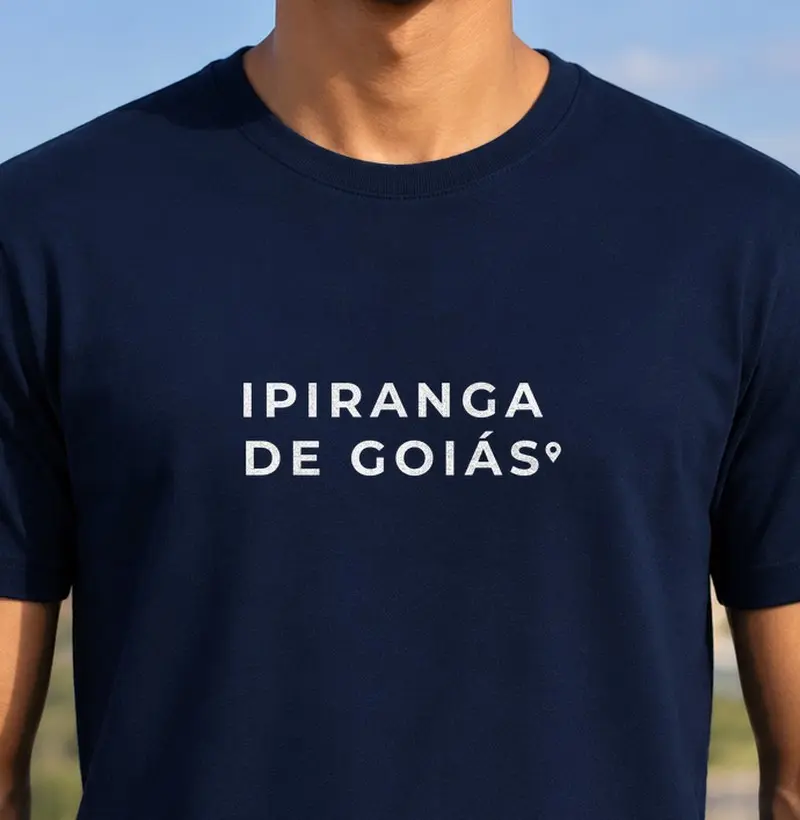 Ipiranga de Goiás | Pin GO - Camiseta