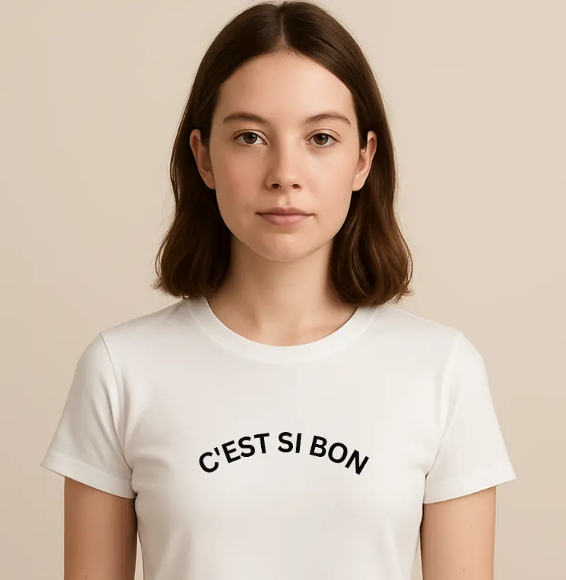 Camiseta C'est Si Buon Black