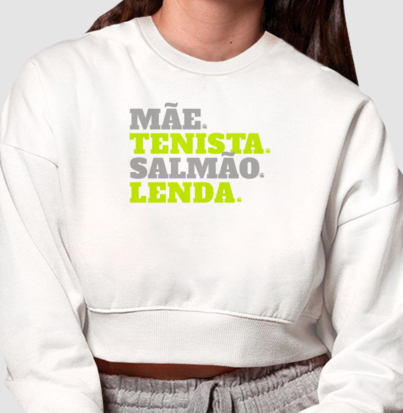 Mãe tenista!