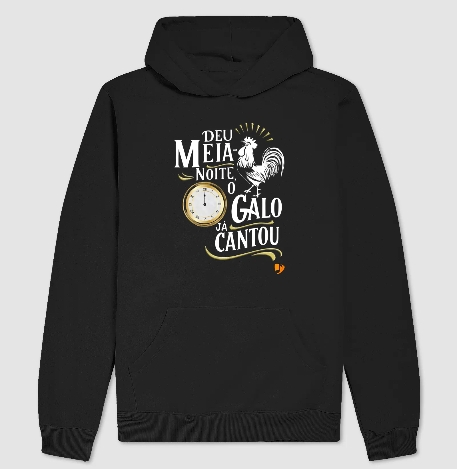 Deu meia noite o galo já cantou