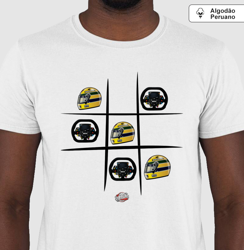 Camiseta Algodão Peruano Masculina Jogo 