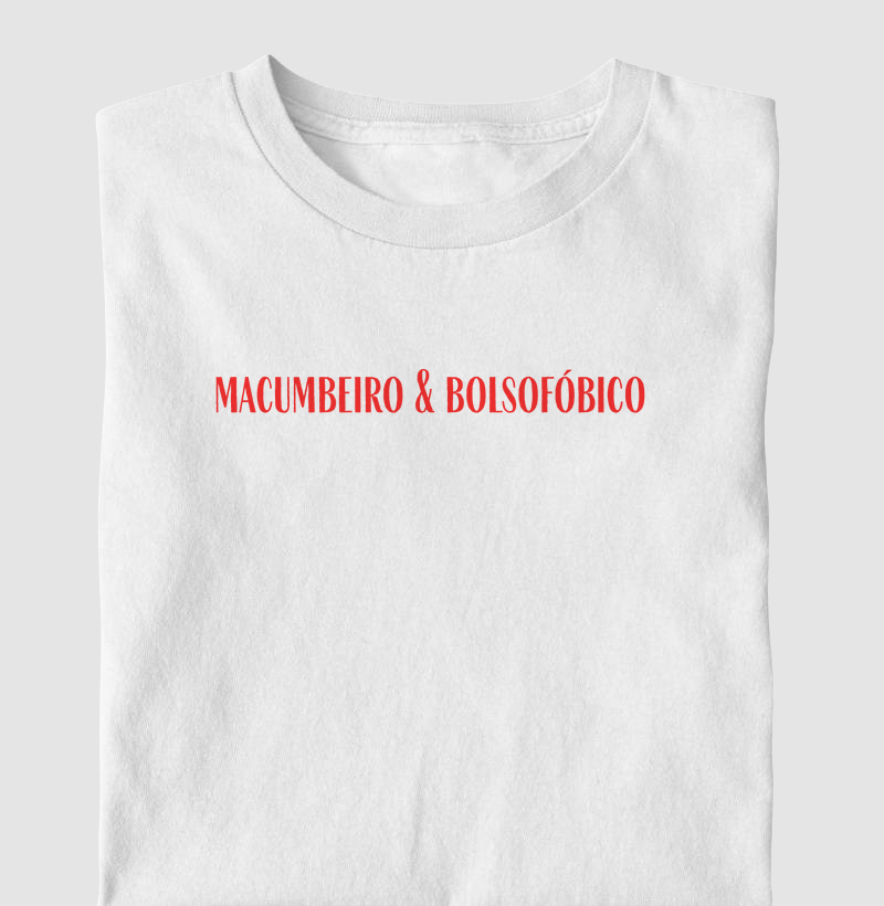 Macumbeiro e bolsofóbico