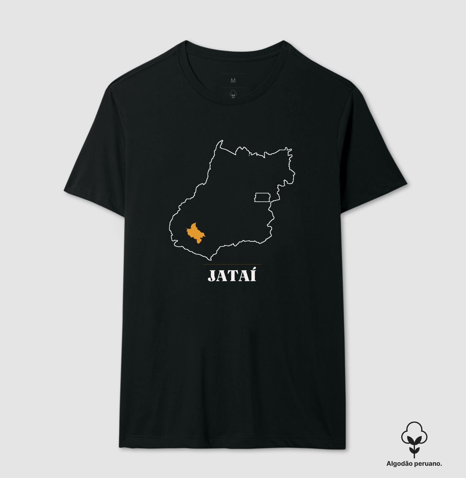 Jataí | Traço GO - Camiseta Algodão Peruano