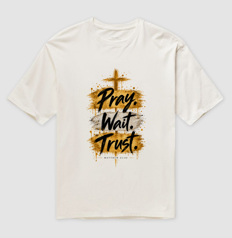 Vista sua Fé - Camiseta Oversized