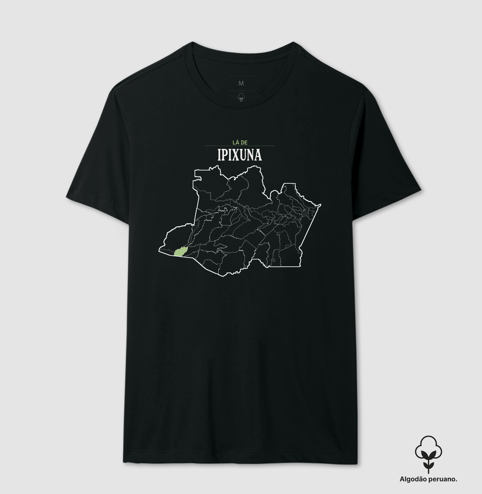 Ipixuna | Território AM - Camiseta Algodão Peruano