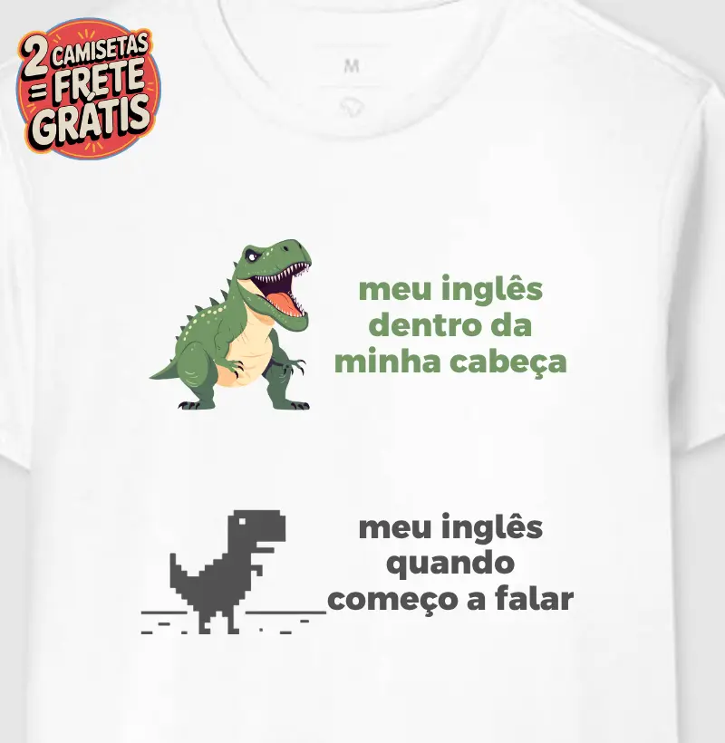Camiseta Meu Inglês