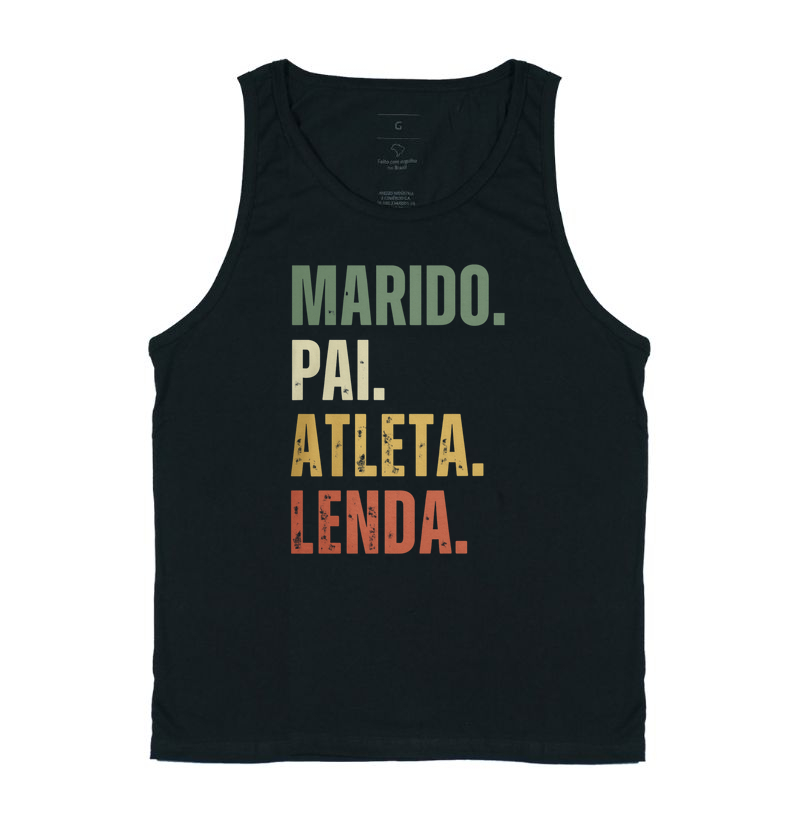 Marido. Pai. Atleta. Lenda