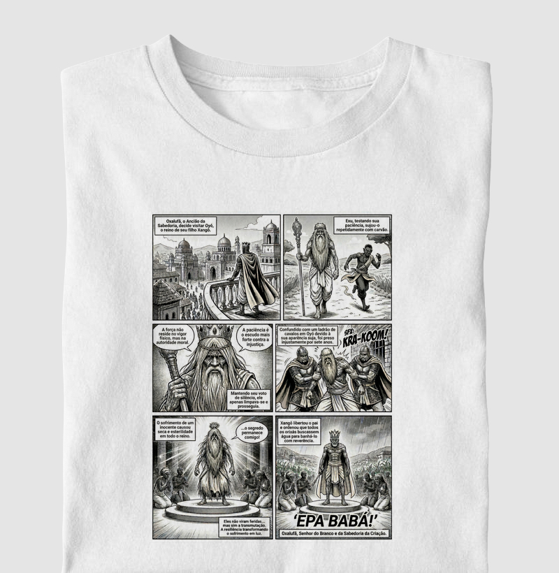 Camiseta Mangá Oxalufã