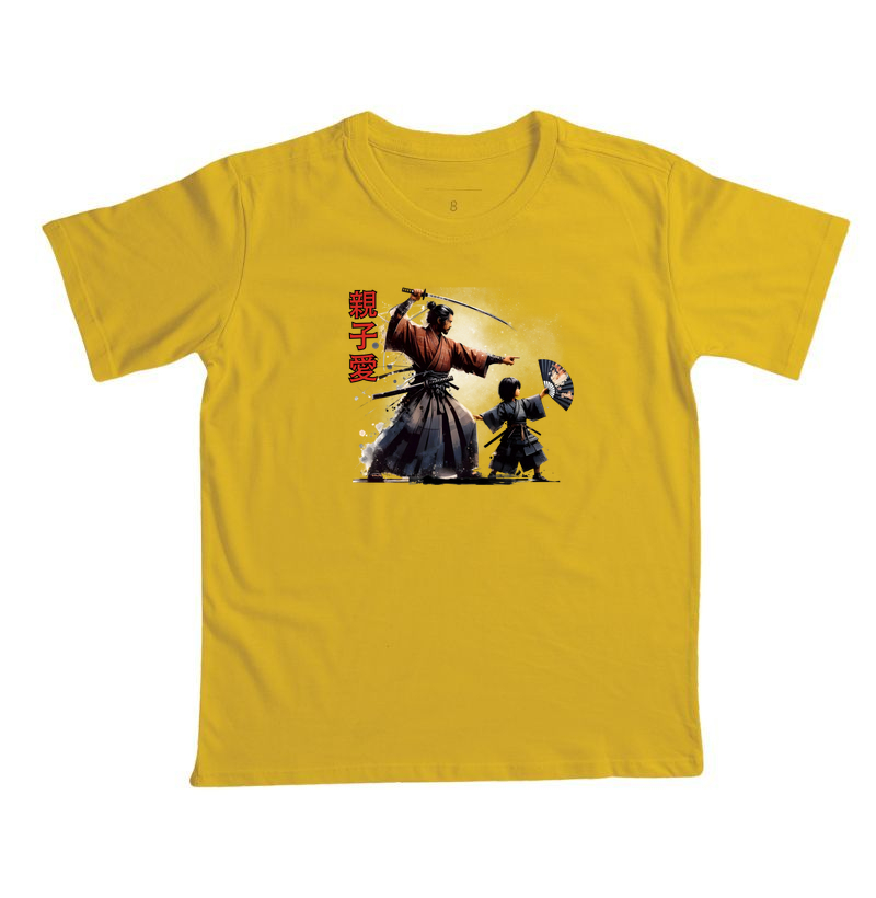 SAMURAI - Amor de pai e filha - Camiseta Infantil