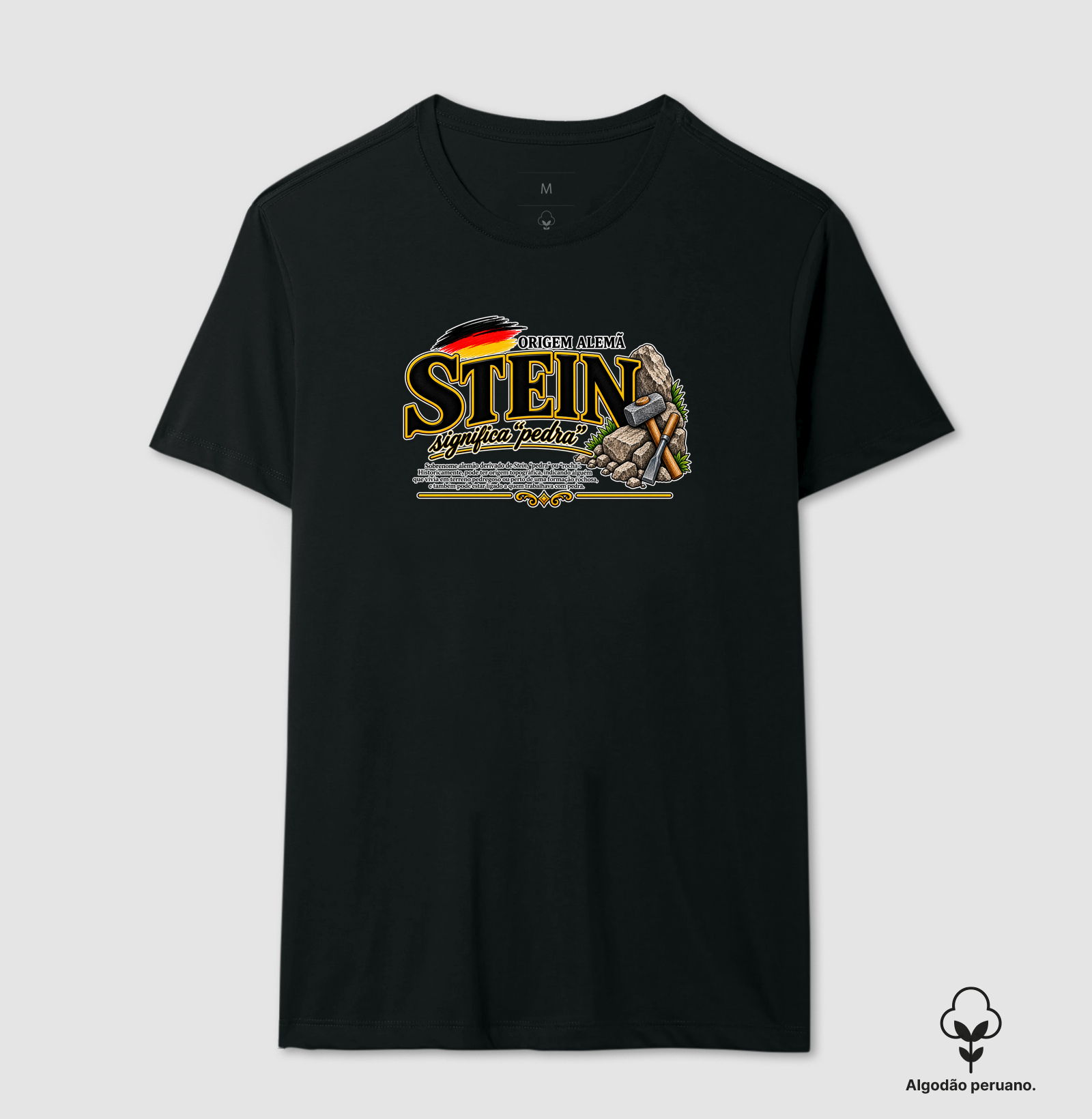Stein  - Camiseta Algodão Peruano
