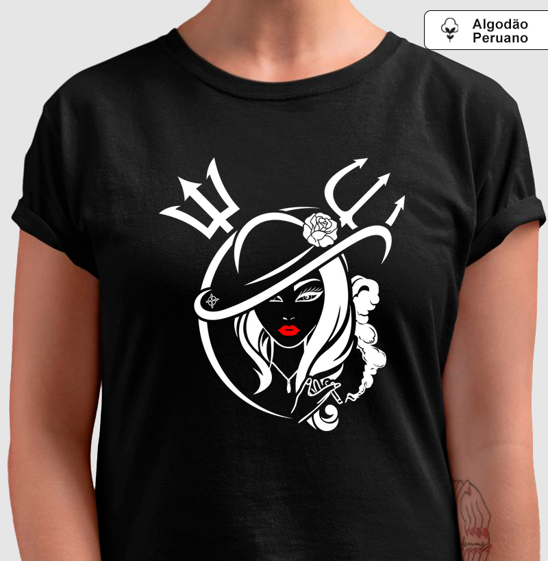 Camiseta Pombagira  - Algodão Peruano