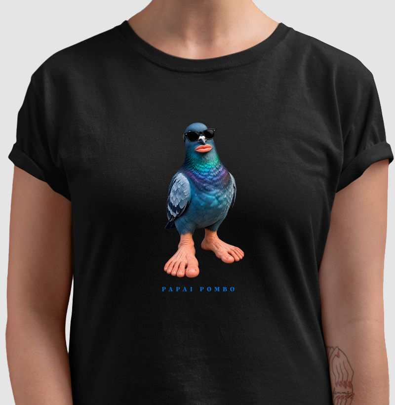 CAMISETA REGULAR PAPAI POMBO - Camiseta