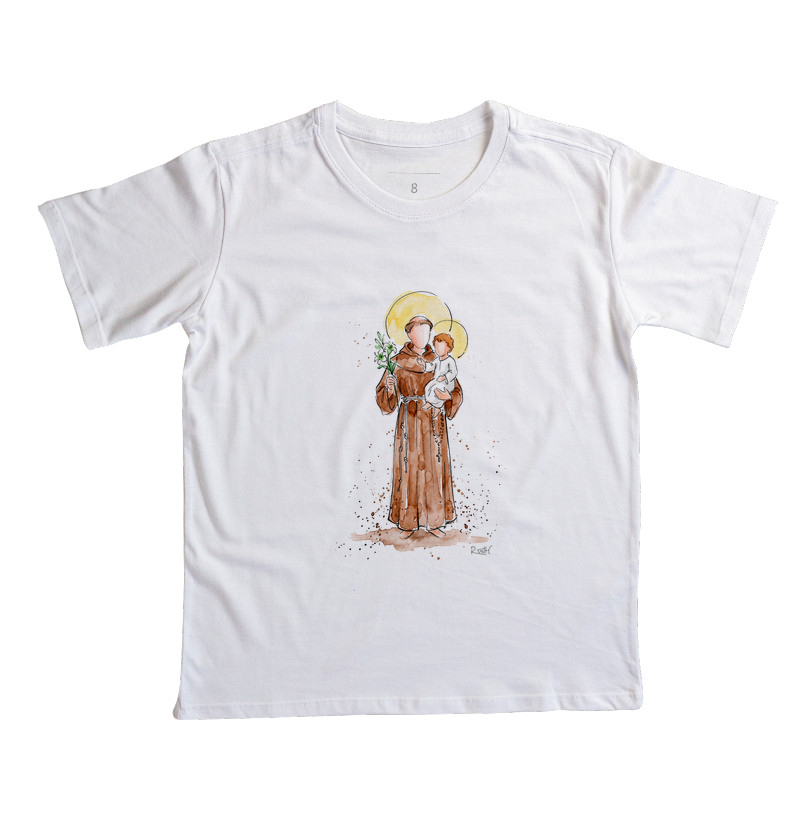 Camiseta Santo Antõnio | Infantil
